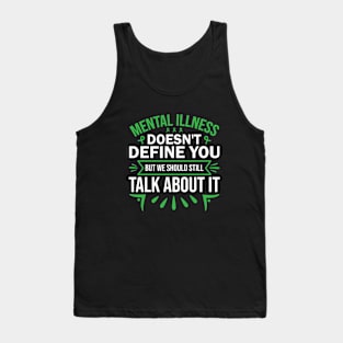 Mental Health Matters End The Stigma Psychology Therapy Tank Top